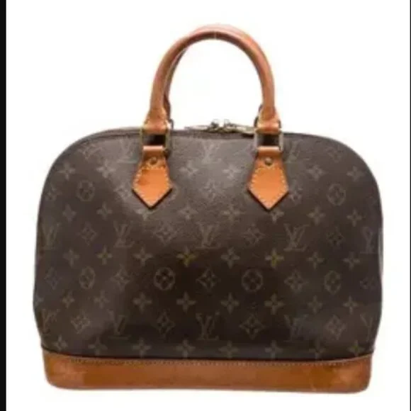 Louis Vuitton Alma Monogram Coated Canvas Handbag - Picture 2 of 16